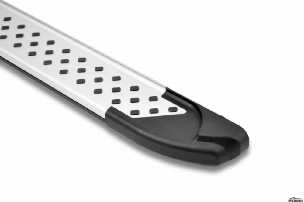 Romik® 5.5" RAL Series Silver Running Boards For 2021-2024 Ford Bronco 62388418