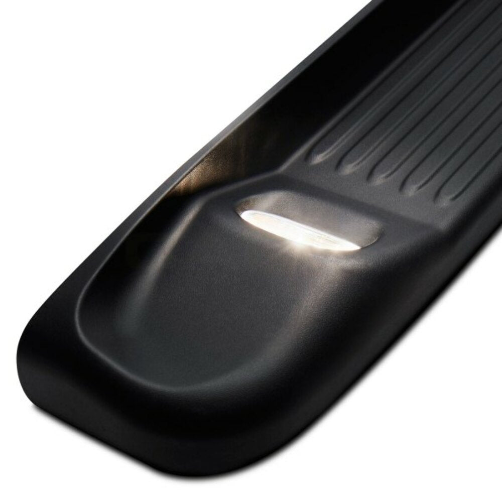 Westin 6" Molded Polymer Black Lighted Running Boards For 2021-2024 Ford Bronco 4-Door 27-0005