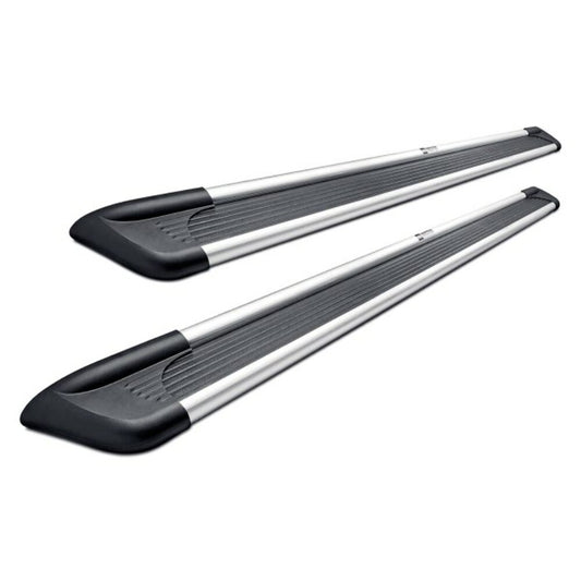 Westin 6" Sure-Grip Cab Length Black Running Boards with Brushed Trim For 2021-2024 Ford Bronco 4-Door 27-6100