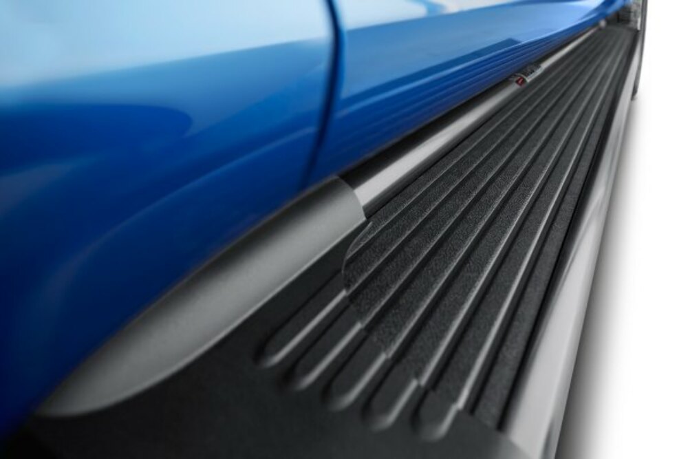 Westin 6" Sure-Grip Cab Length Black Running Boards with Black Trim For 2021-2024 Ford Bronco 4-Door 27-6105