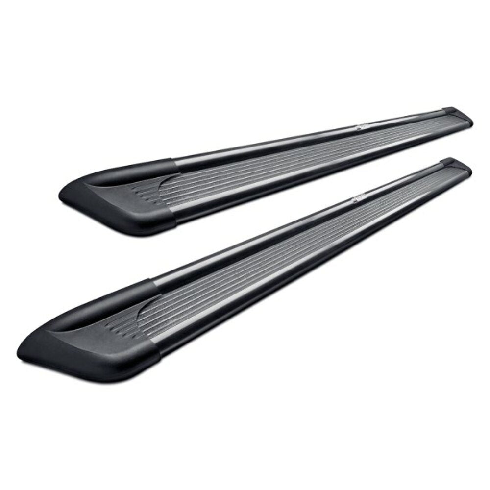 Westin 6" Sure-Grip Cab Length Black Running Boards with Black Trim For 2021-2024 Ford Bronco 4-Door 27-6105