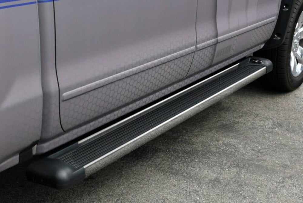 Westin 5.5" SG6 Cab Length Black LED Running Boards with Brite Trim For 2021-2024 Ford Bronco 4-Door  27-65720