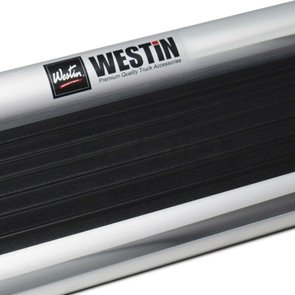 Westin 6" Sure-Grip Black Running Boards with Brite Trim For 2021-2024 Ford Bronco 4-Door 27-6620