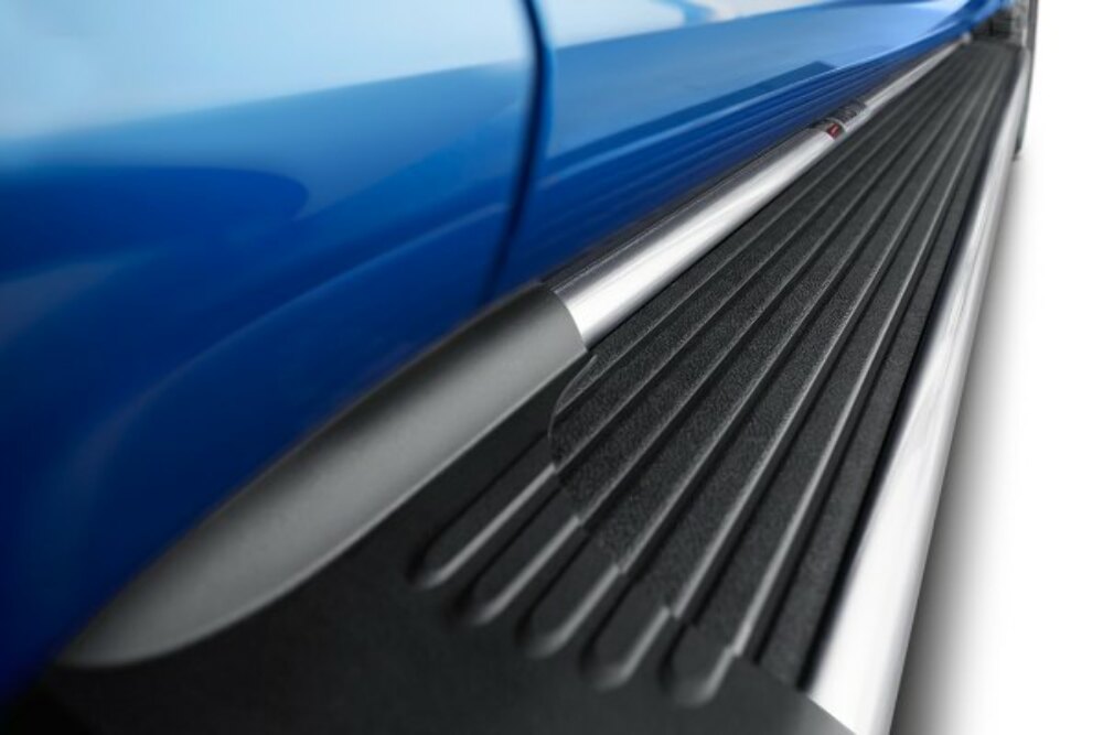 Westin 6" Sure-Grip Black Running Boards with Brite Trim For 2021-2024 Ford Bronco 4-Door 27-6620