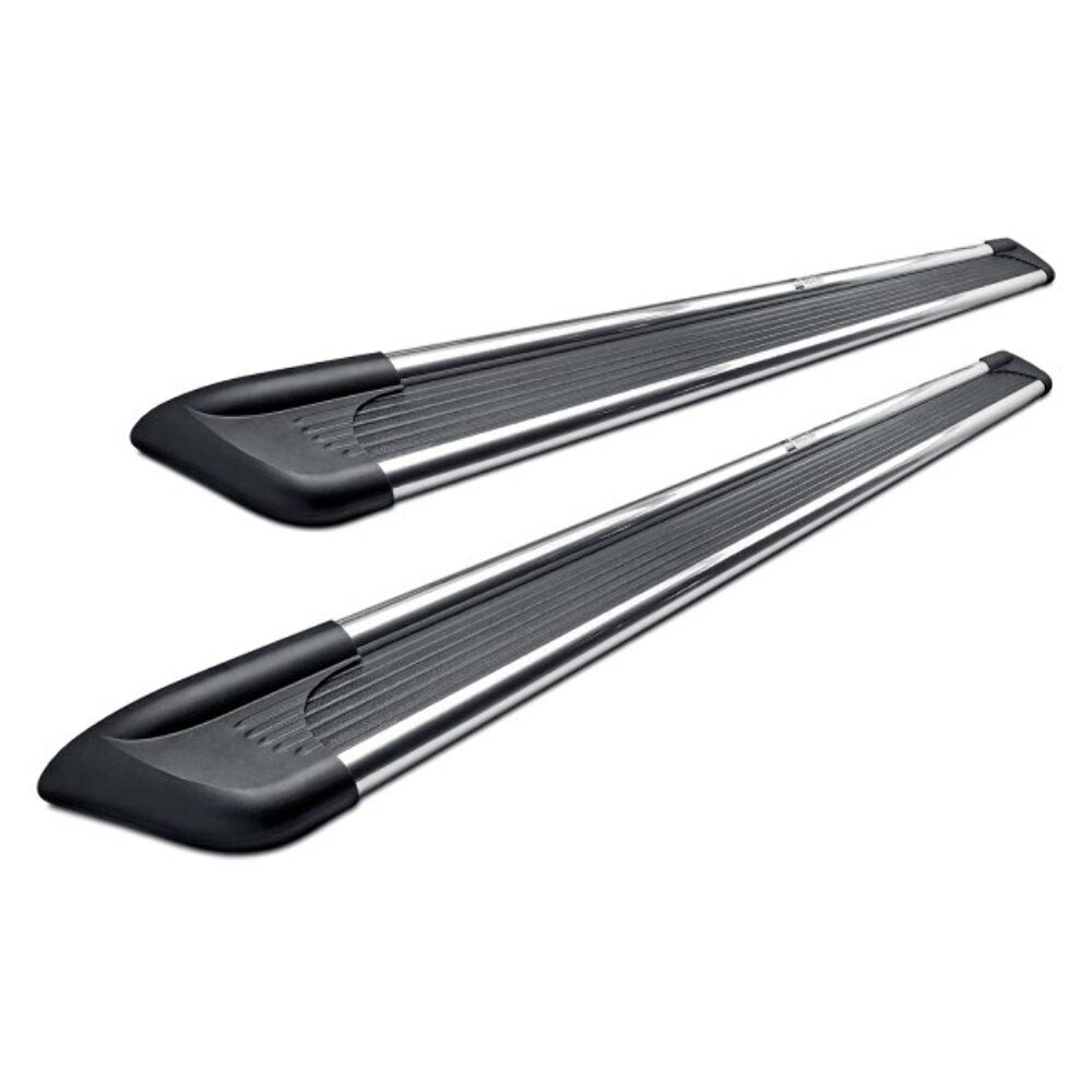 Westin 6" Sure-Grip Black Running Boards with Brite Trim For 2021-2024 Ford Bronco 4-Door 27-6620