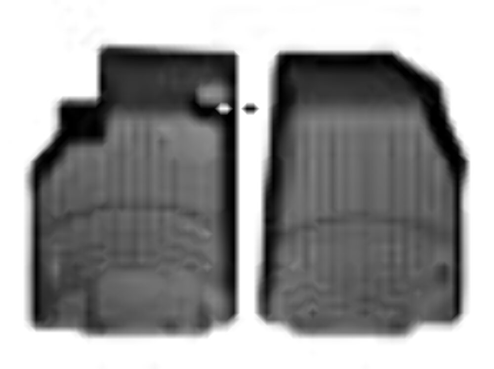 WeatherTech® DigitalFit™ 1st Row Black Molded Floor Liners For 2021-2024 Ford Bronco 4417021V