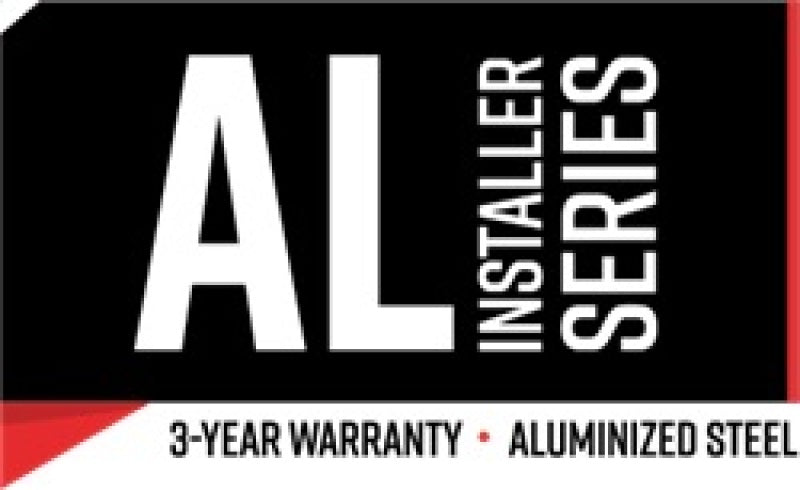 MBRP Aluminized 3" Cat-Back Single Exit Rear Exhaust fits 2021-2024 Ford Bronco S5237AL