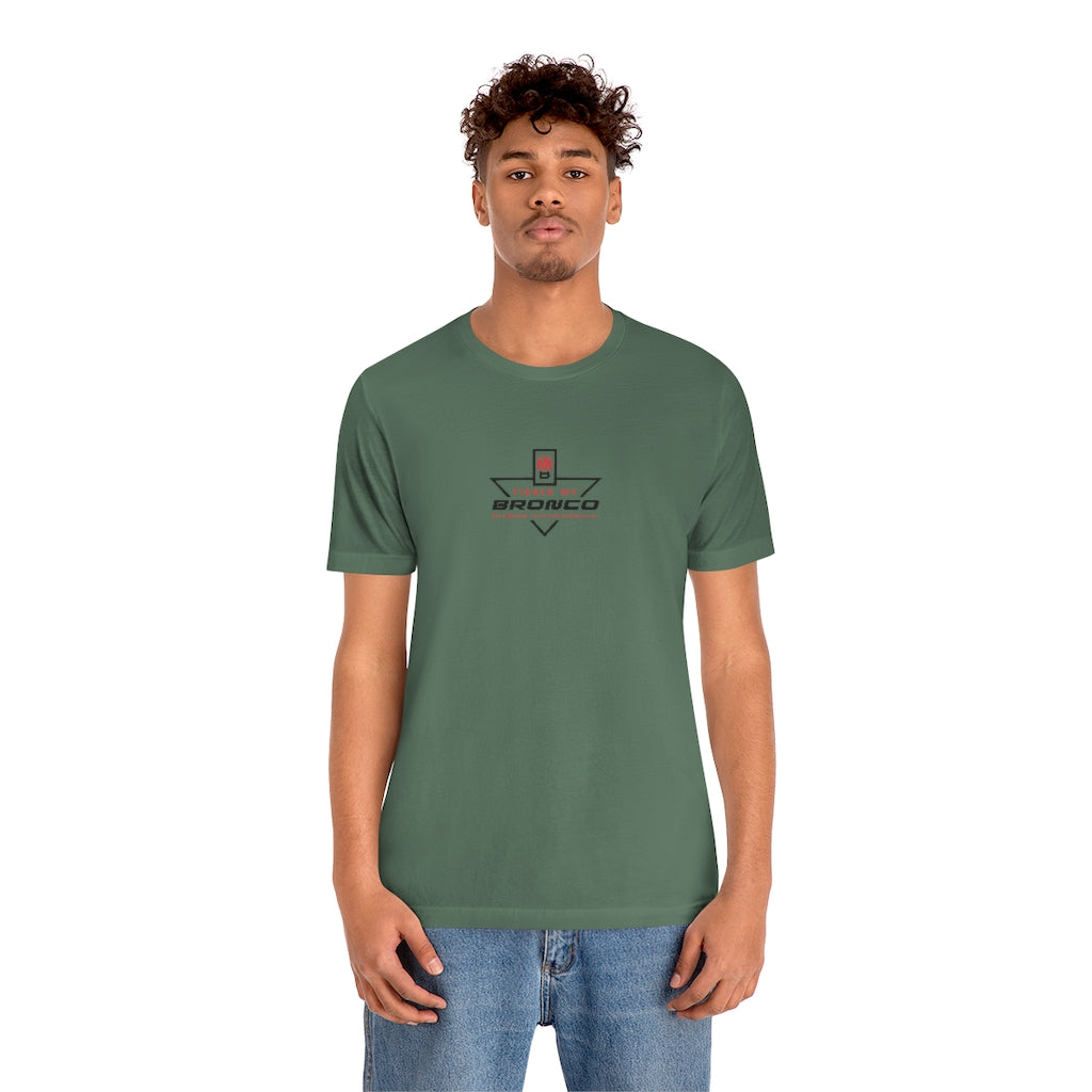 Tickle My Bronco Unisex Jersey Short Sleeve Tee