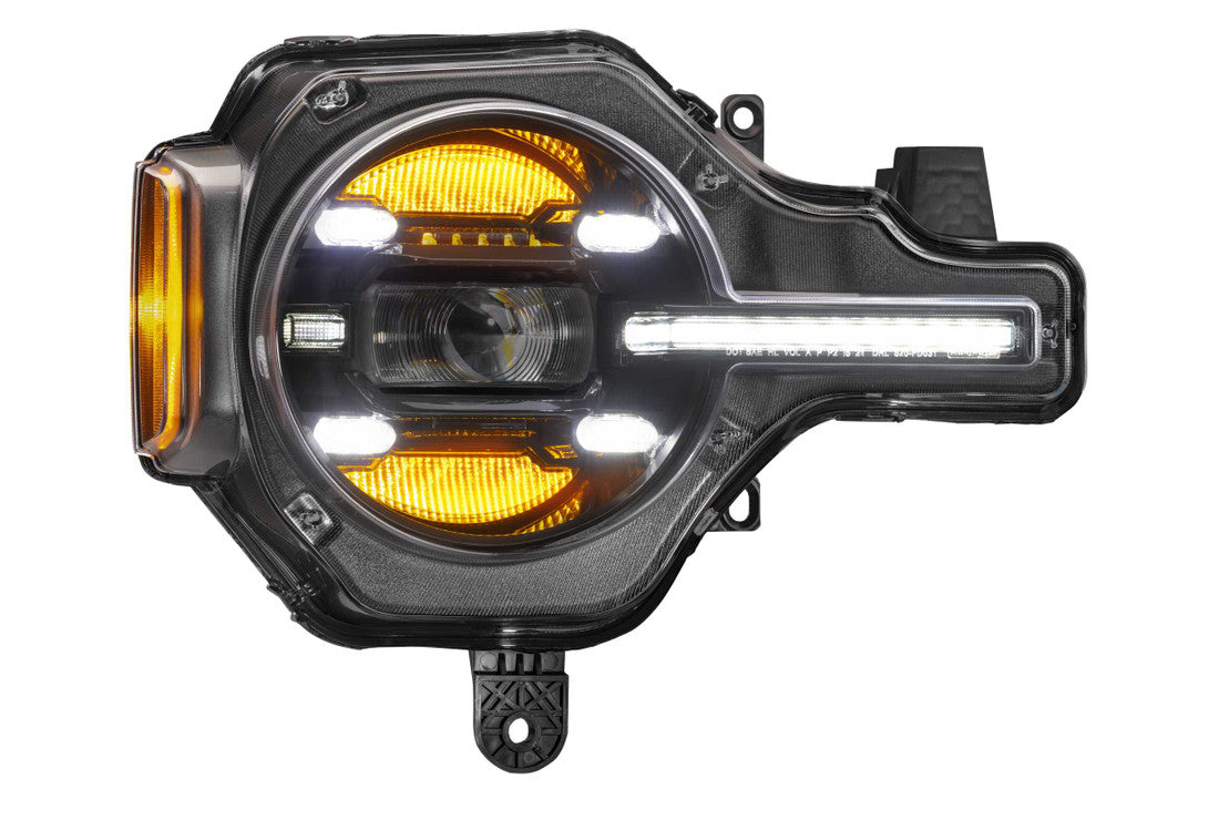 2021-2023 Ford Bronco Morimoto Xb Led Headlights White Drl