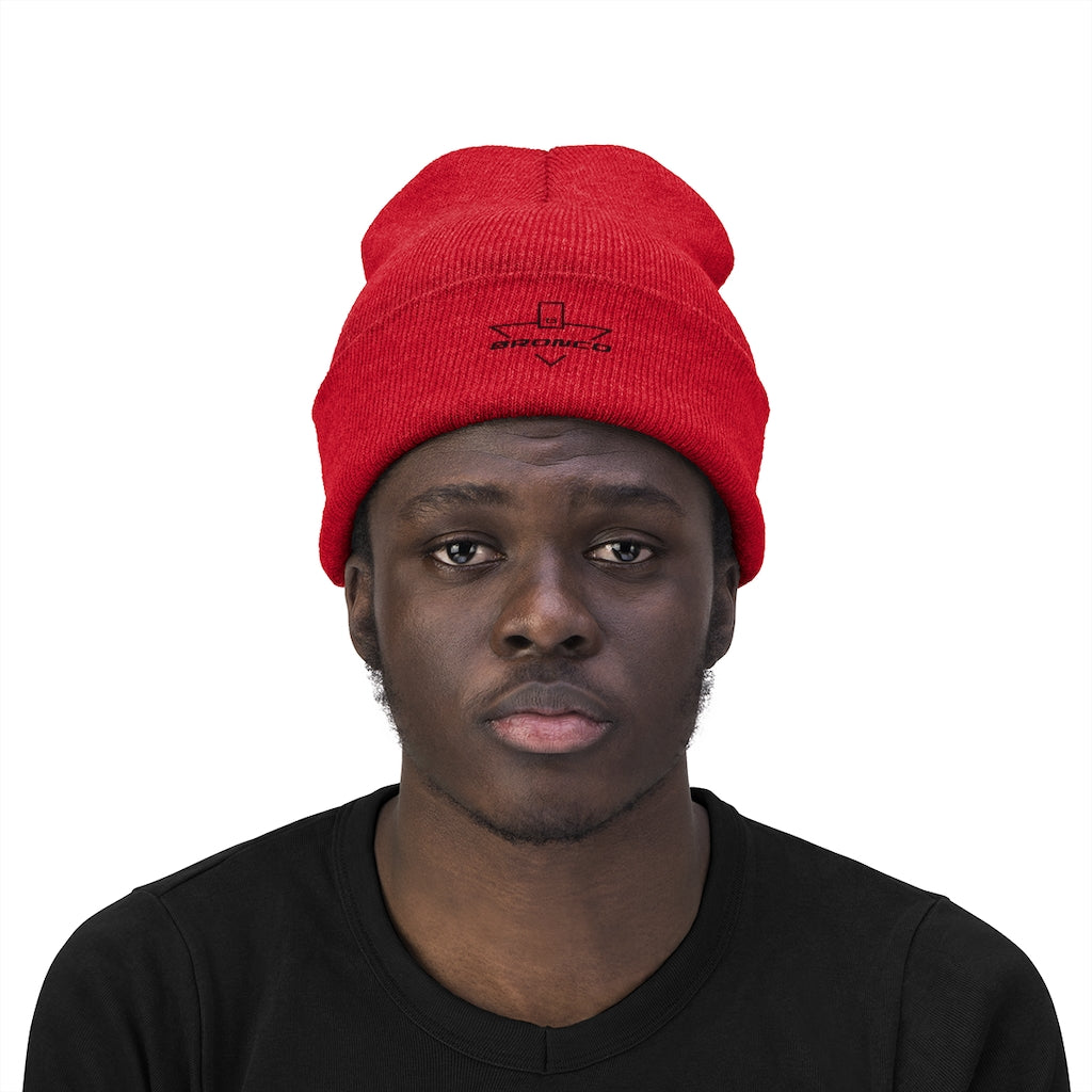 Tickle My Bronco Knit Beanie
