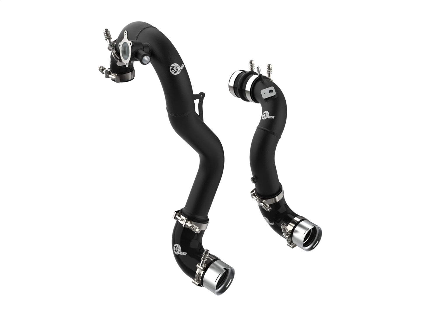 aFe 46-20574-B Fits 2021-2024 Ford Bronco BladeRunner Aluminum Hot and Cold Charge Pipe Kit - Black