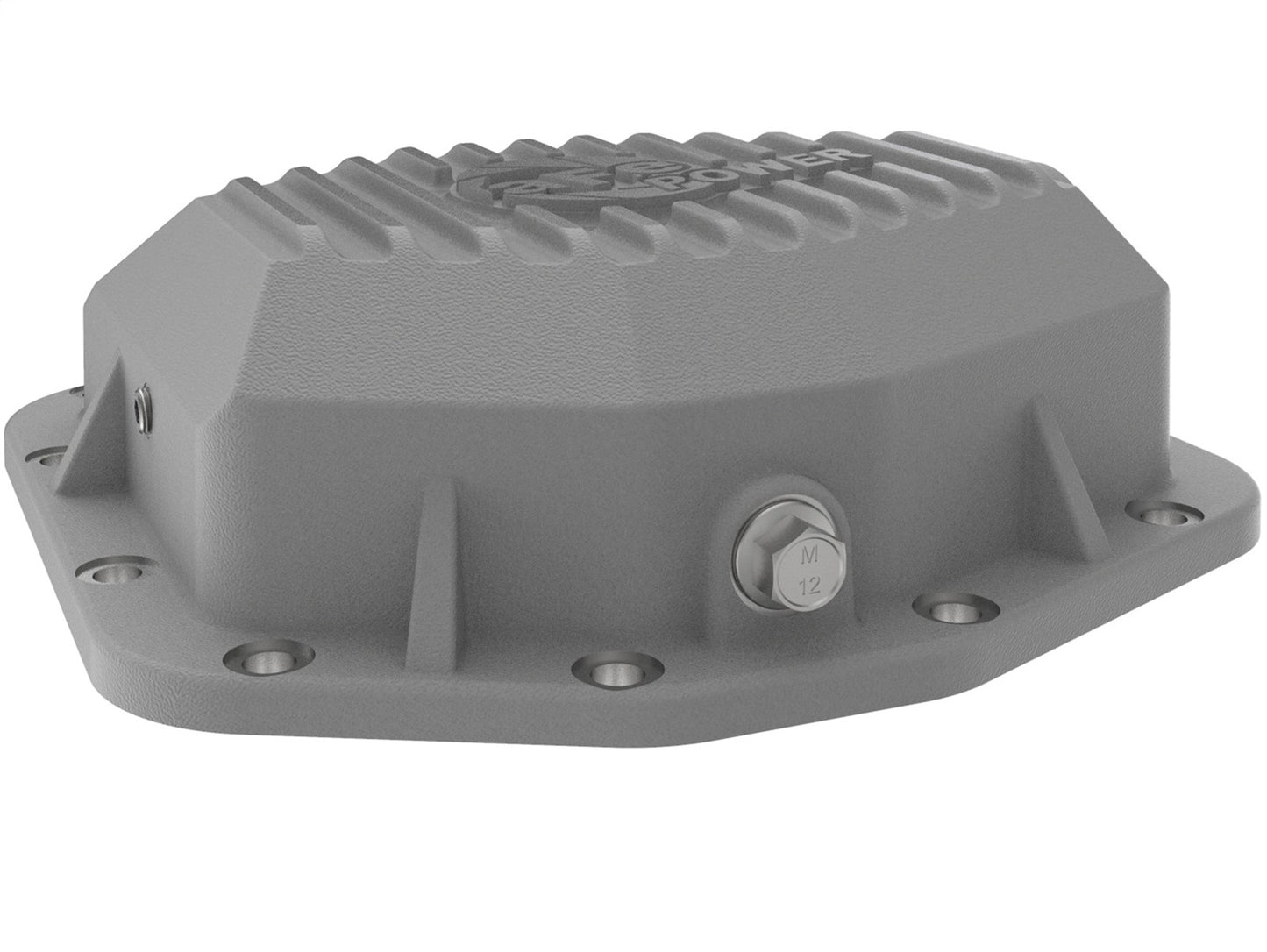 aFe Power 46-71290A Fits 2021-2024 Ford Bronco Raw Metal Dana M220 Differential Cover W/Machined Fins
