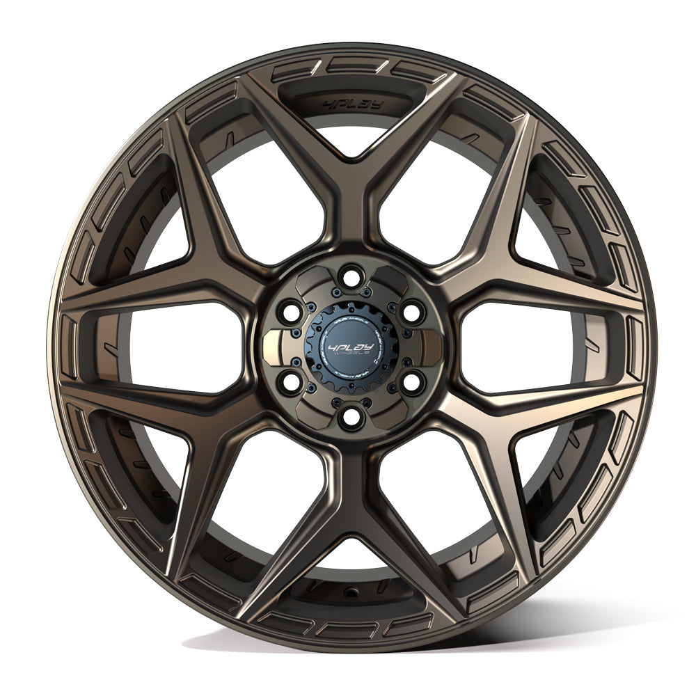 4PLAY Gen3 4P06 20x10 6x135mm & 6x5.5" Bronze for Bronco Tacoma Raptor 4Runner