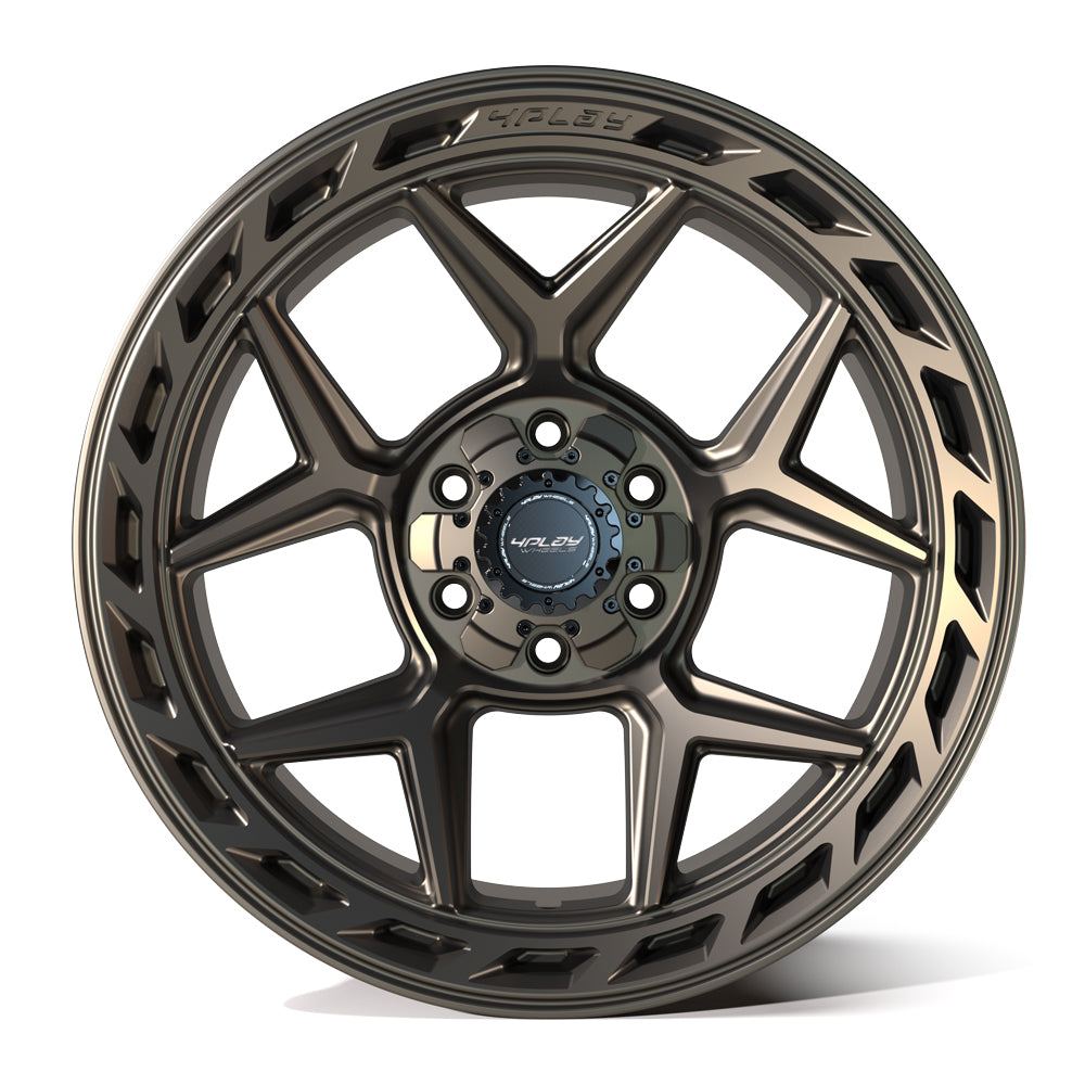 4PLAY Gen3 4P55 20x10 6x135mm & 6x5.5" Bronze for 2021-2023 Ford Bronco
