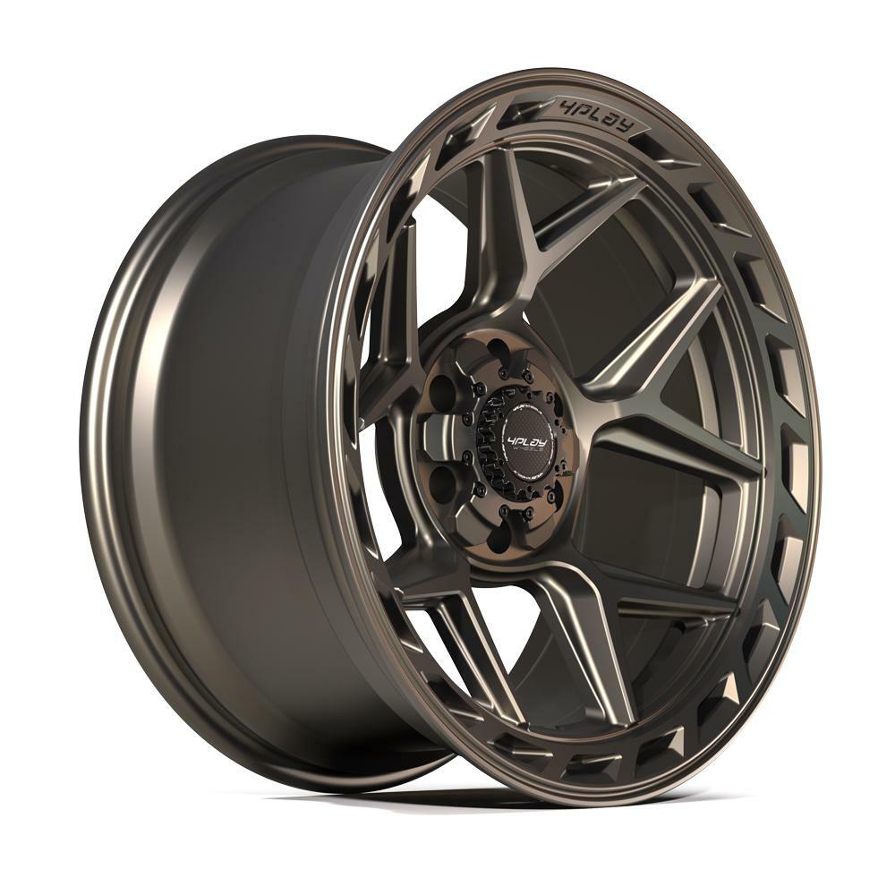 4PLAY Gen3 4P55 20x10 6x135mm & 6x5.5" Bronze for 2021-2023 Ford Bronco