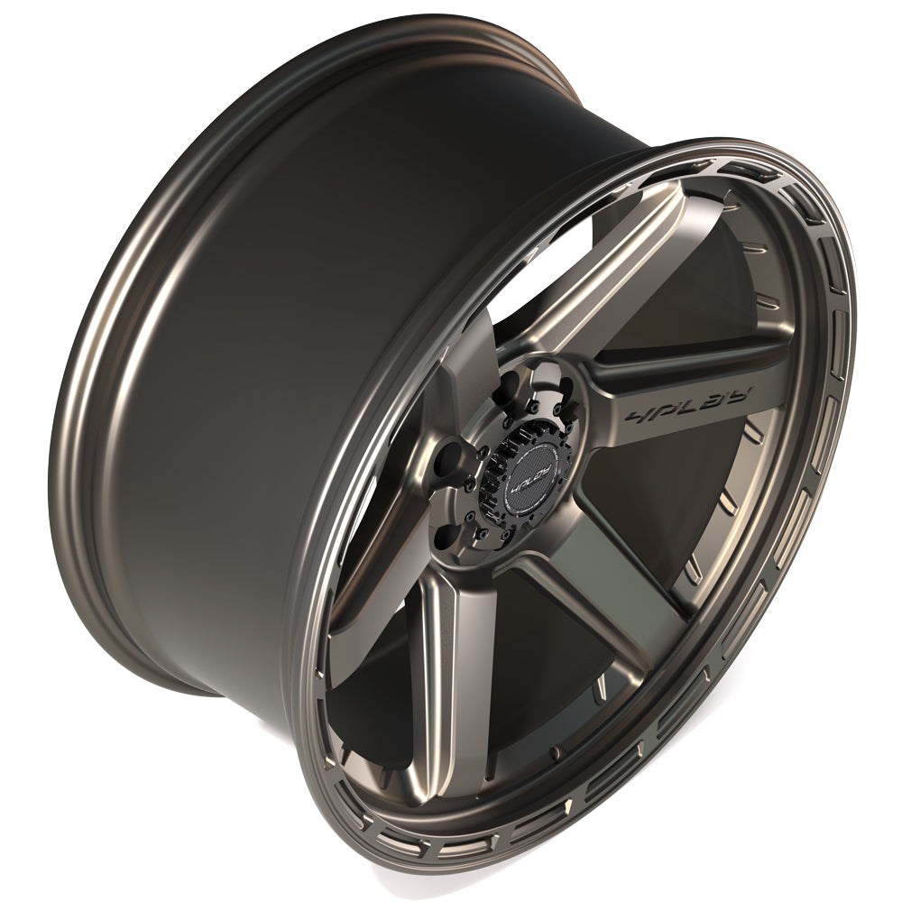 4PLAY Gen3 4P63 22x10 6x135mm & 6x5.5" Bronze for Bronco Tacoma Raptor 4Runner