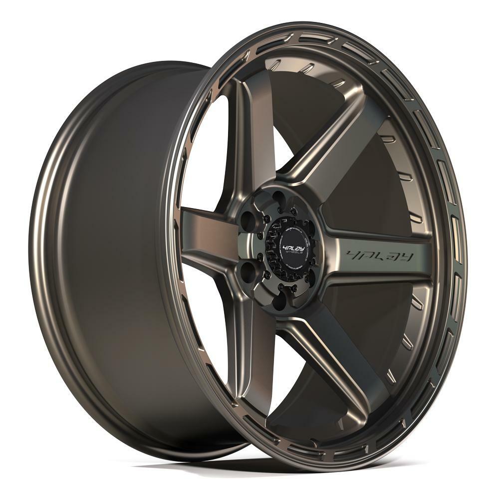 4PLAY Gen3 4P63 22x10 6x135mm & 6x5.5" Bronze for Bronco Tacoma Raptor 4Runner