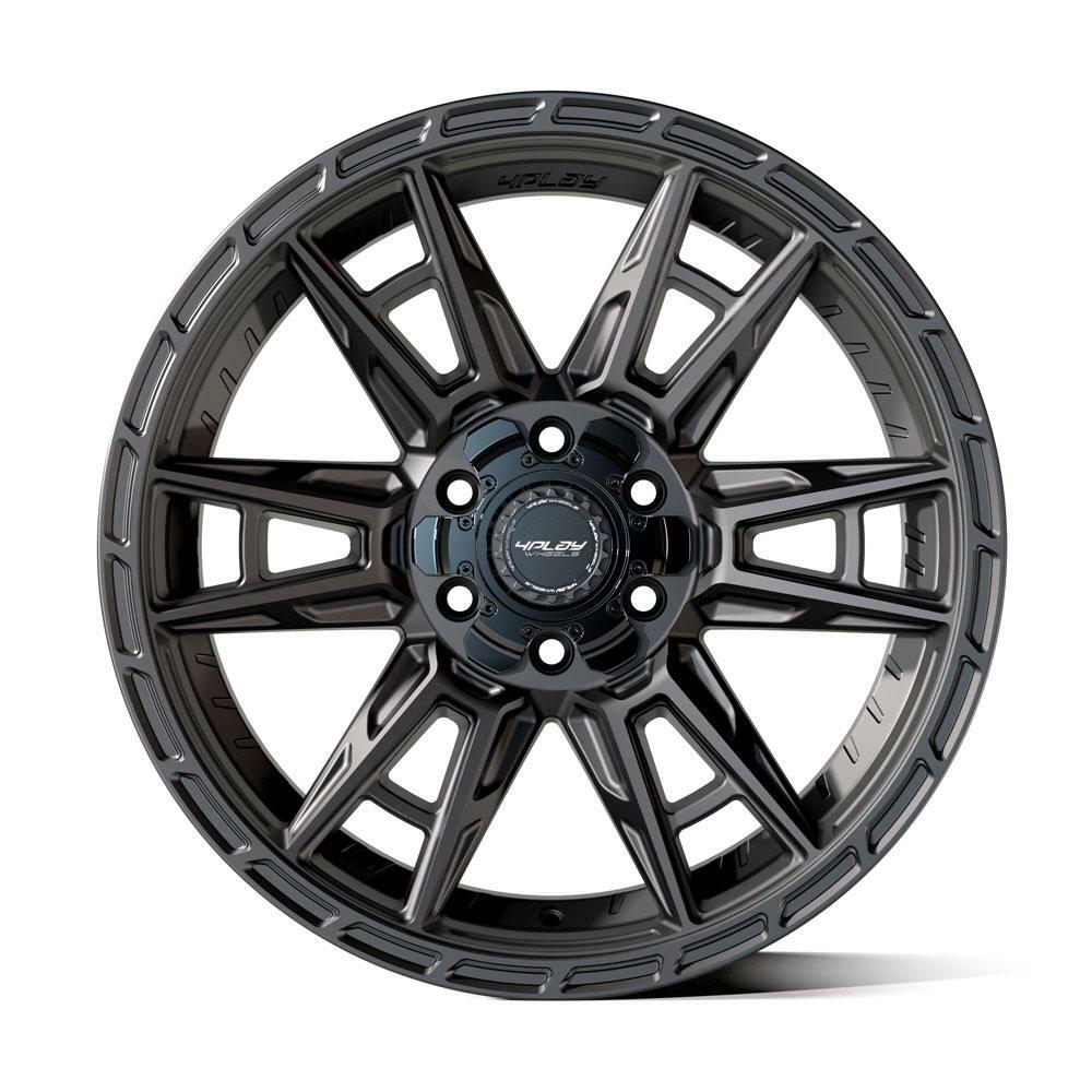 4PLAY Sport2.0 4PS20 18x8 38et 5x108mm & 5x110mm Matte Black for Bronco Sport