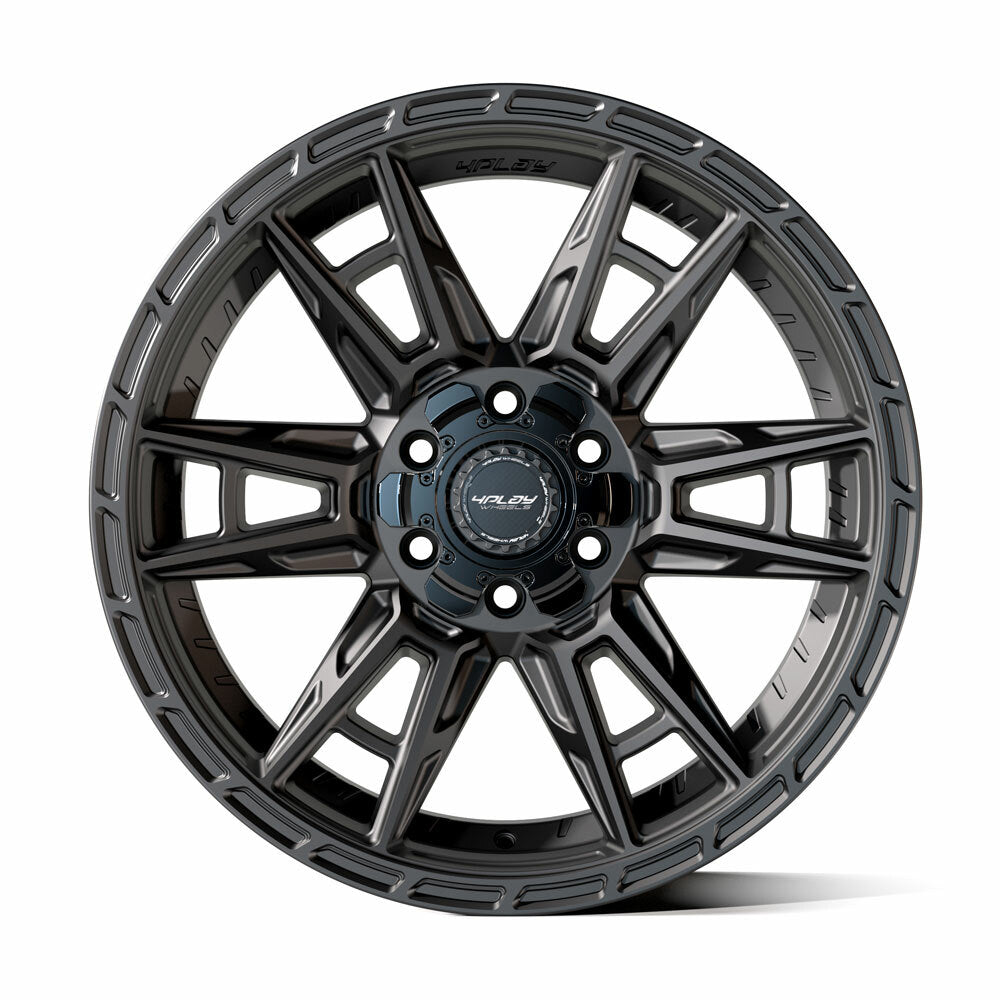 4PLAY Sport2.0 4PS20 20x9 18et 6x135mm & 6x5.5" Matte Black for Bronco Raptor