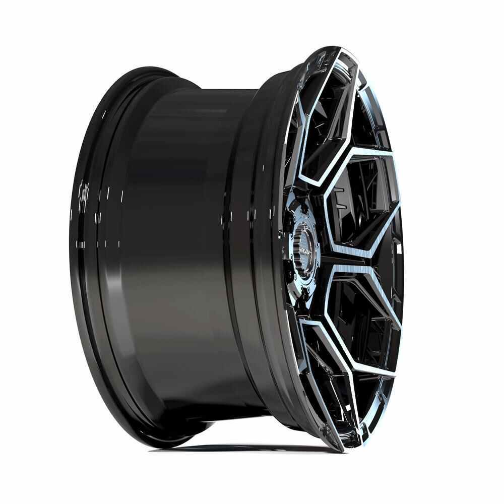 4PLAY Sport2.0 18x8 38et 5x108mm 5x110mm Brushed Dark Charcoal for Bronco Sport