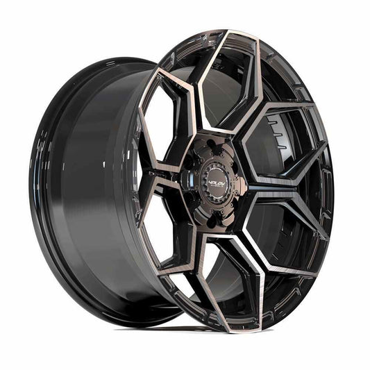 4PLAY Sport2.0 18x8 38et 5x108mm 5x110mm Brushed Dark Charcoal for Bronco Sport