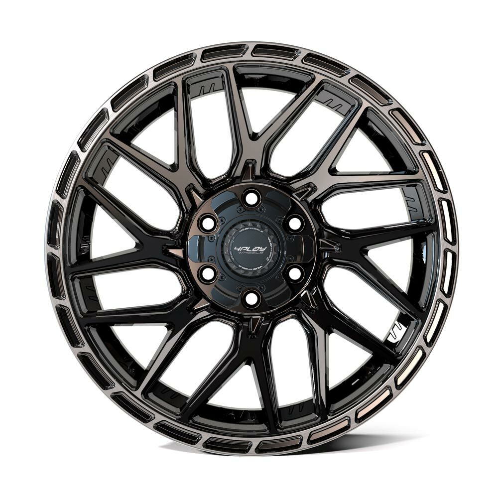 4PLAY Sport2.0 4PS28 18x8 38et 5x108mm & 5x110mm Matte Black for Bronco Sport
