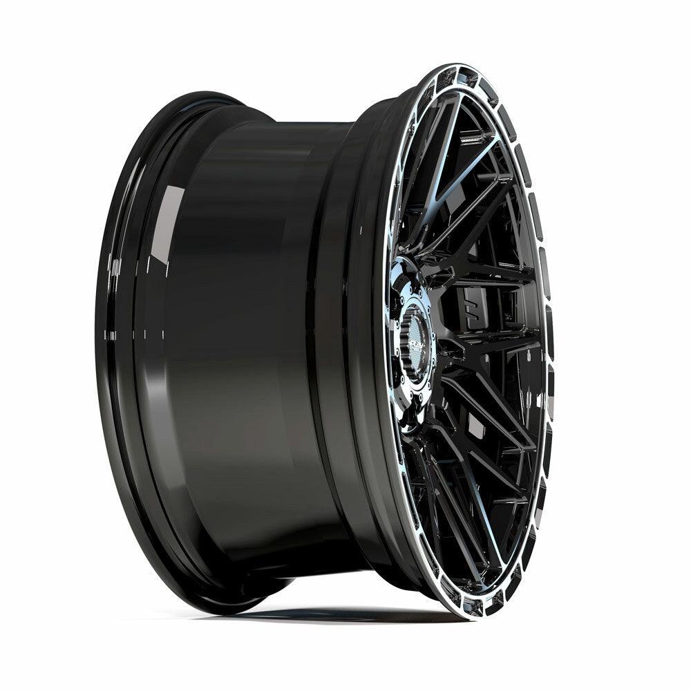4PLAY Sport2.0 4PS28 18x8 38et 5x108mm & 5x110mm Matte Black for Bronco Sport