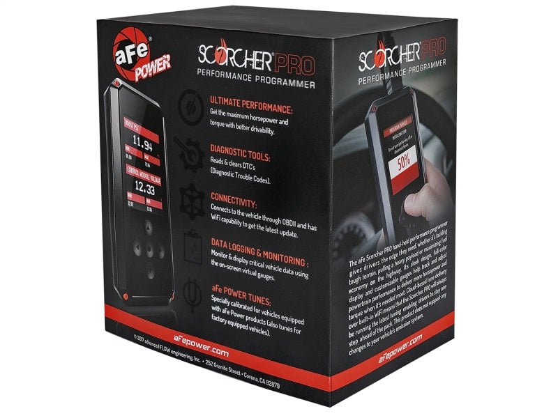 aFe SCORCHER PRO Performance Programmer w/ Pre-set Tunes for 2021-2023 Ford Bronco 77-33010