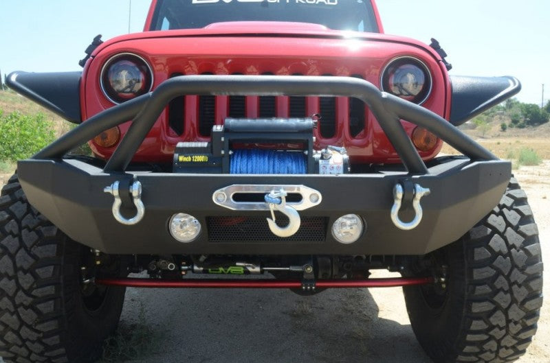Jk/Jl Front Bumper 07-18 Wrangler Jk/Jl Steel Mid Length