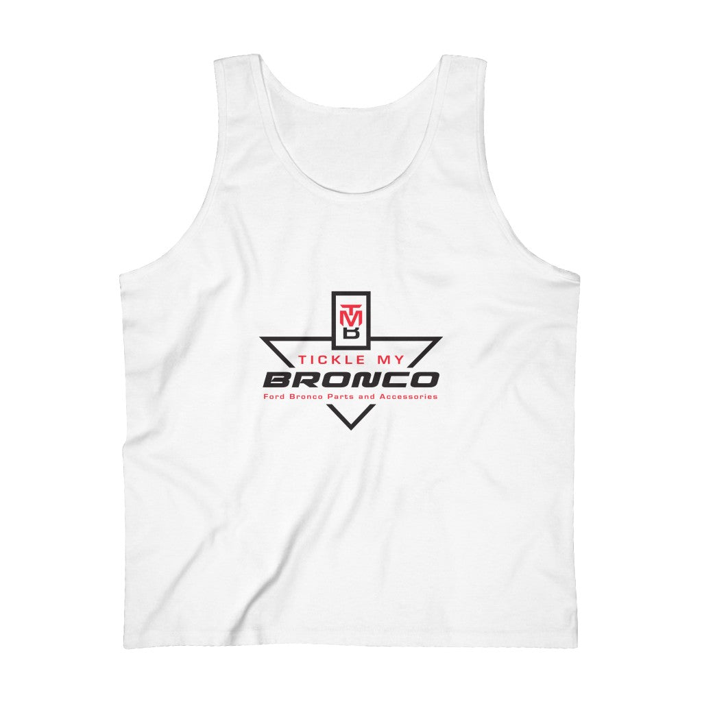 Tickle My Bronco Men's Ultra Cotton Tank Top