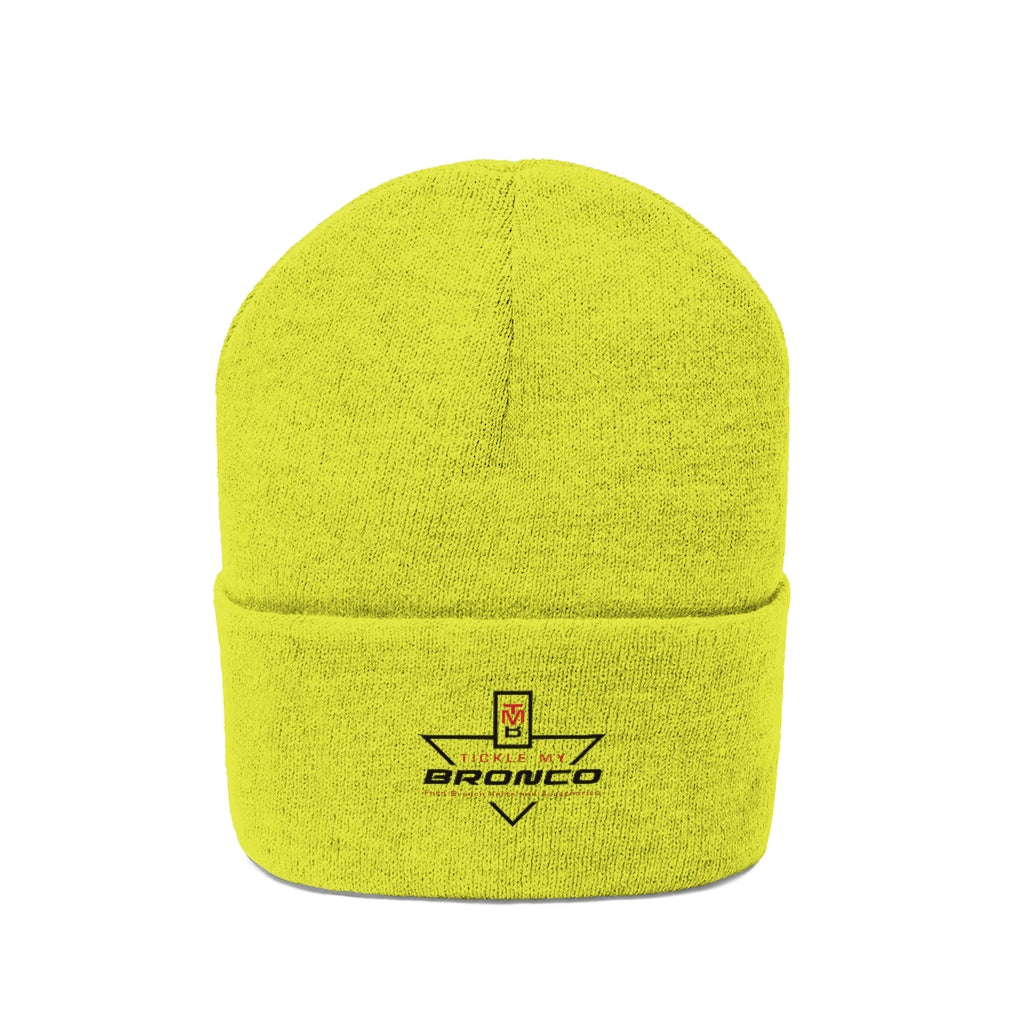 Tickle My Bronco Knit Beanie