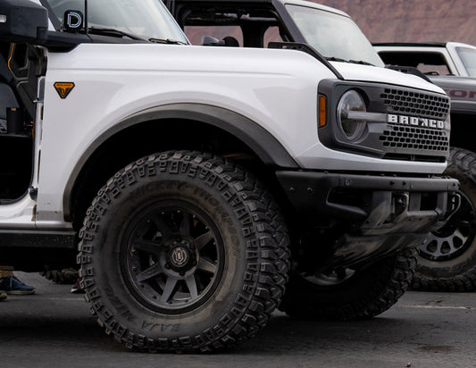 ICON 21817858347SB Fits 2021-2024 Ford Bronco Satin Black Rebound Pro 17x8.5 6x5.5 Wheel