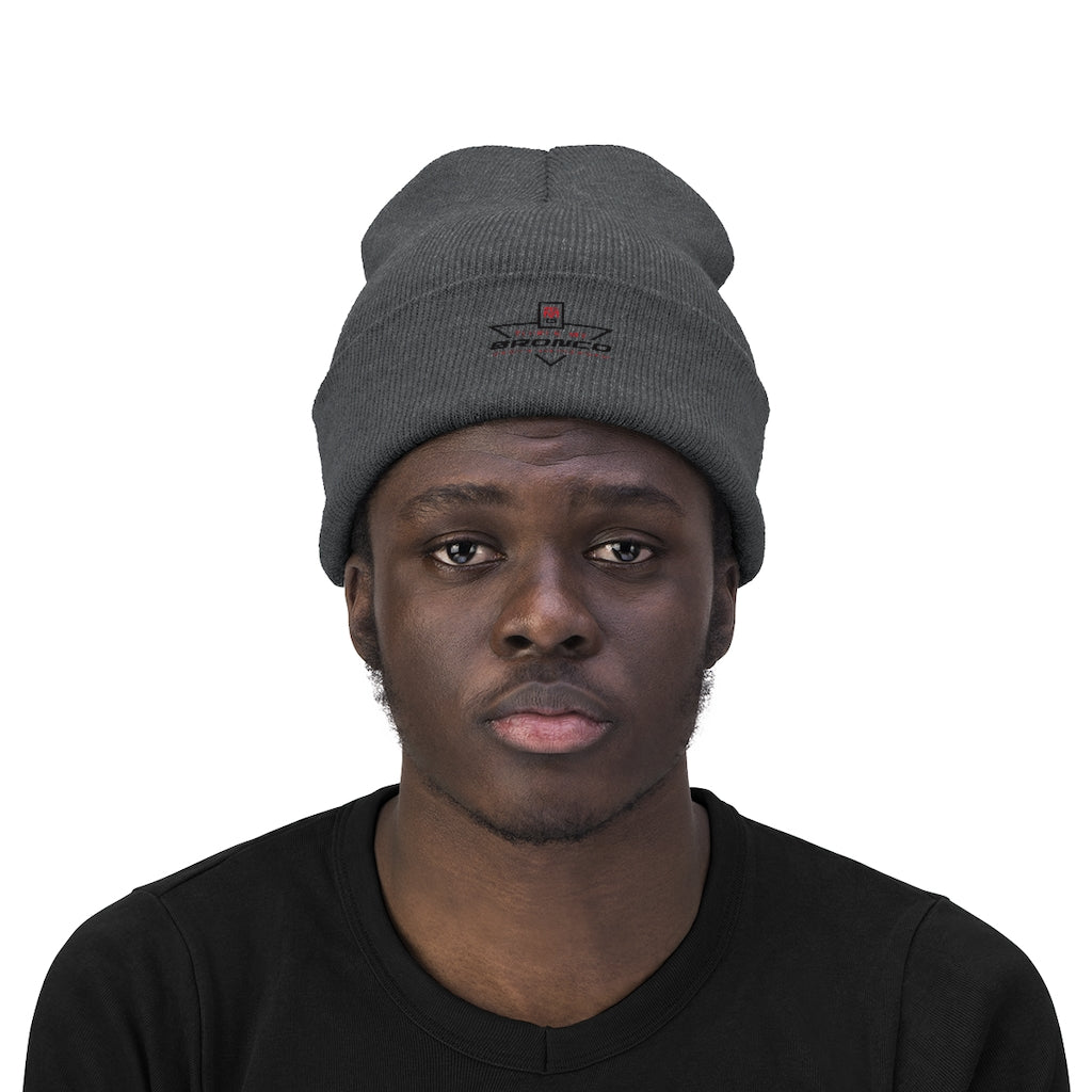 Tickle My Bronco Knit Beanie