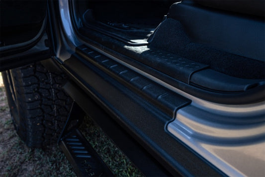 Bushwacker 14121 Fits 2021-2023 Ford Bronco Black Rocker Panel Trail Armor