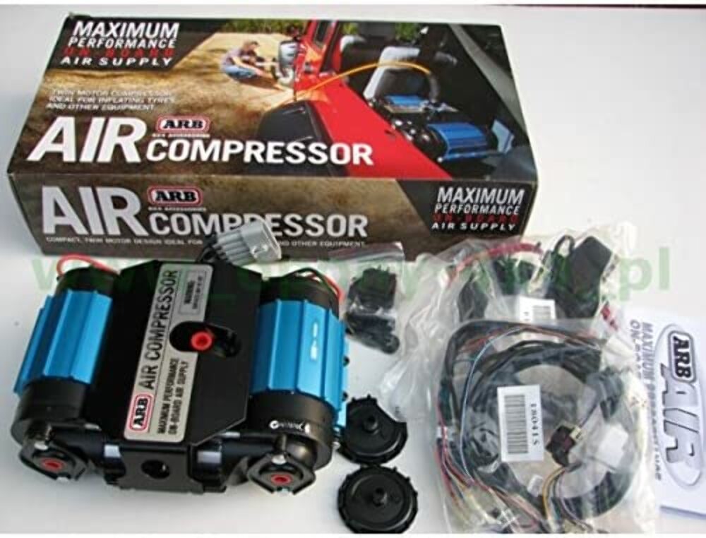 ARB CKMTA12 '12V' On-Board Twin High Performance Air Compressor for Jeep/Bronco