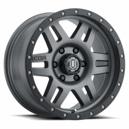 ICON 1417858357TT Fits 2021-2023 Ford Bronco Titanium Six Speed 17x8.5 6x5.5 Wheel