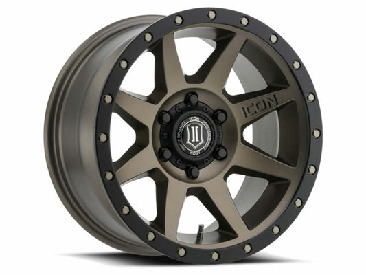 ICON 1817858357BR Fits 2021-2023 Ford Bronco Bronze Rebound 17x8.5 6x5.5 Wheel