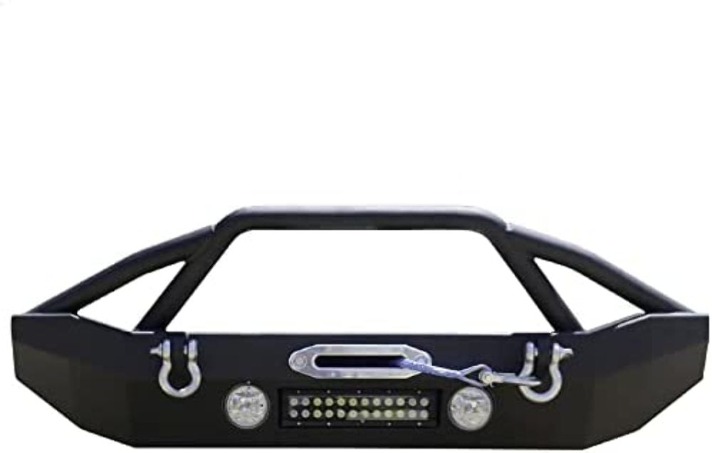 Jk/Jl Front Bumper 07-18 Wrangler Jk/Jl Steel Mid Length