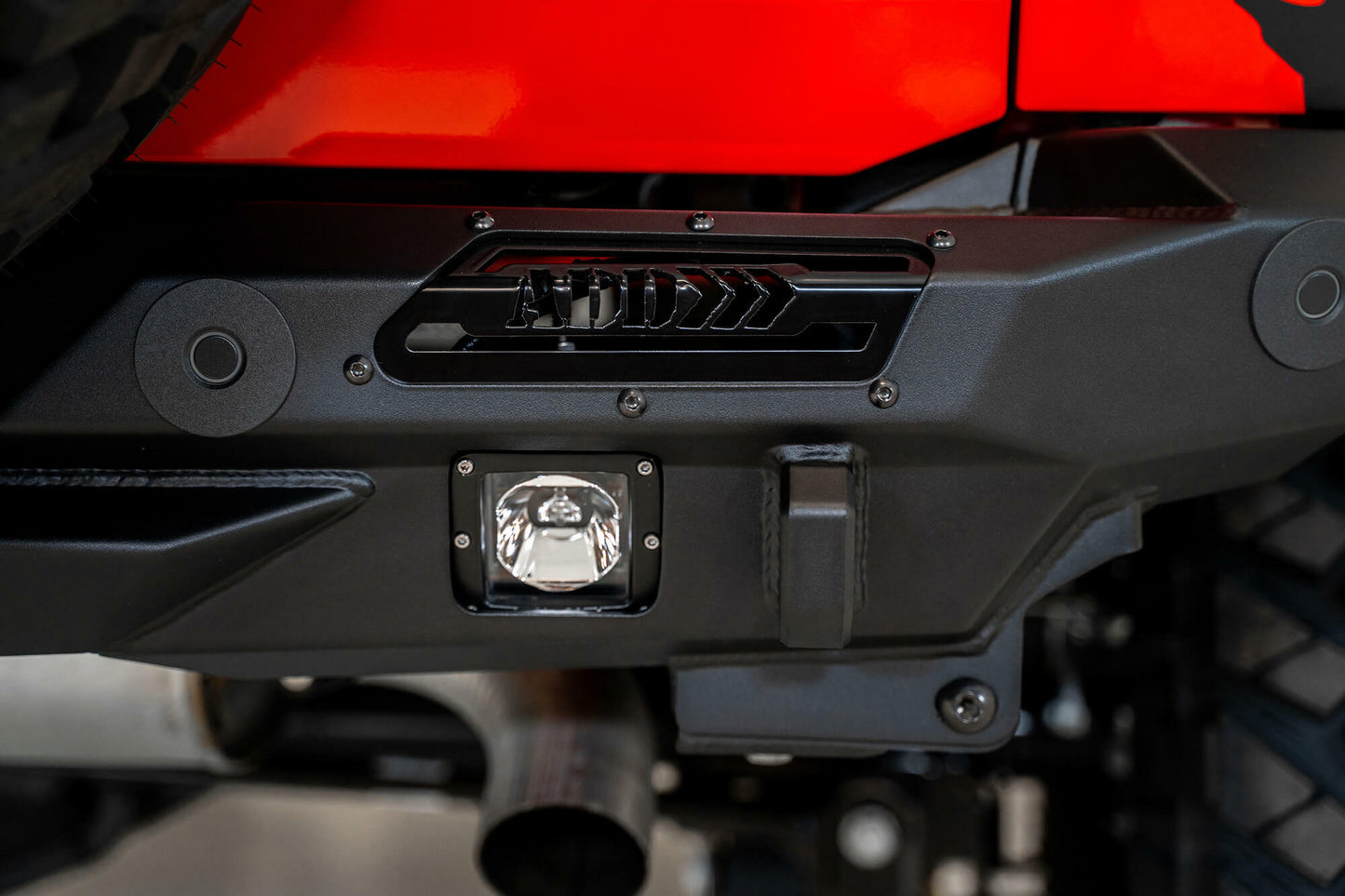 2021-2024 Ford Bronco Stealth Fighter Rear Bumper Addictive Desert Designs R230081370103