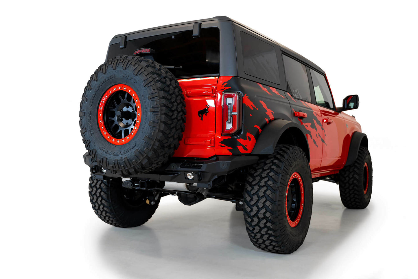 2021-2024 Ford Bronco Stealth Fighter Rear Bumper Addictive Desert Designs R230081370103