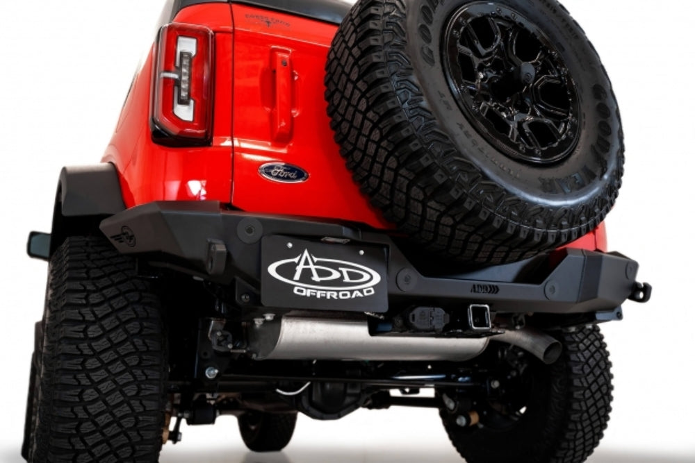 Addictive Desert Designs R23012NA01NA Fits 2021-2023 Ford Bronco Rock Fighter Rear Bumper