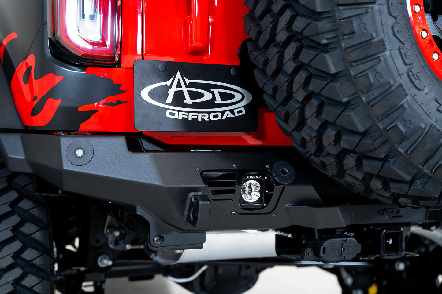 2021-2024 Ford Bronco Bomber Rear Bumper Addictive Desert Designs R230141090103