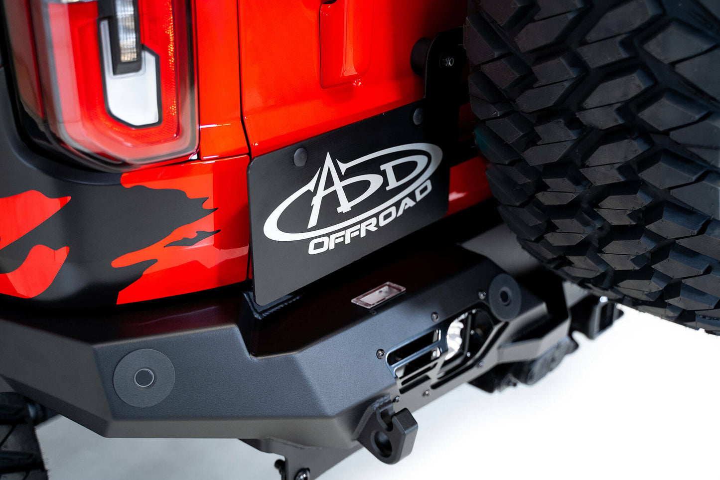 2021-2024 Ford Bronco Bomber Rear Bumper Addictive Desert Designs R230141090103