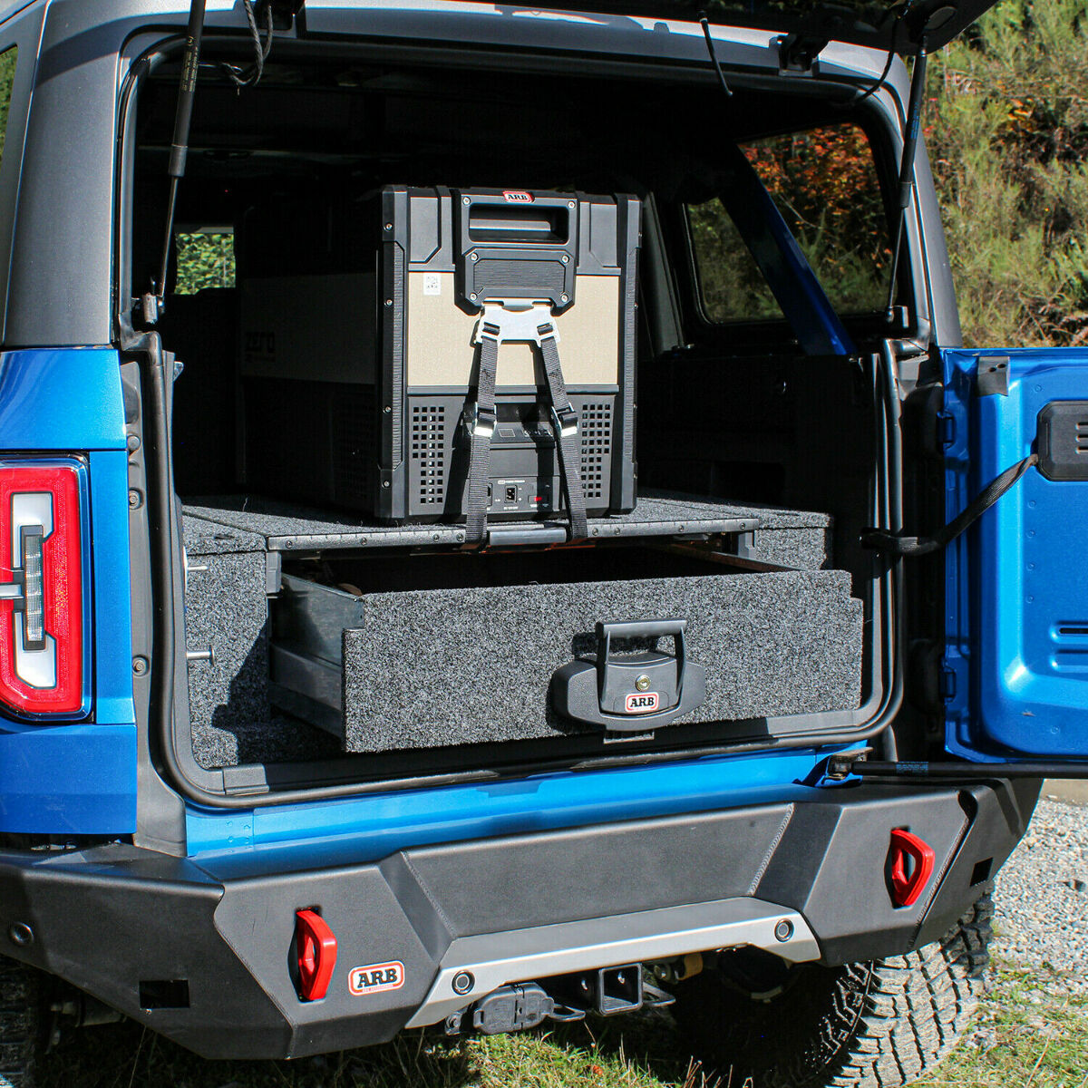 ARB Roller Drawer Fitting and Installation Kit For 2021-2024 Ford Bronco (BRONFKIK); Requires ARB Outback Solutions Roller Drawer # RDRF790