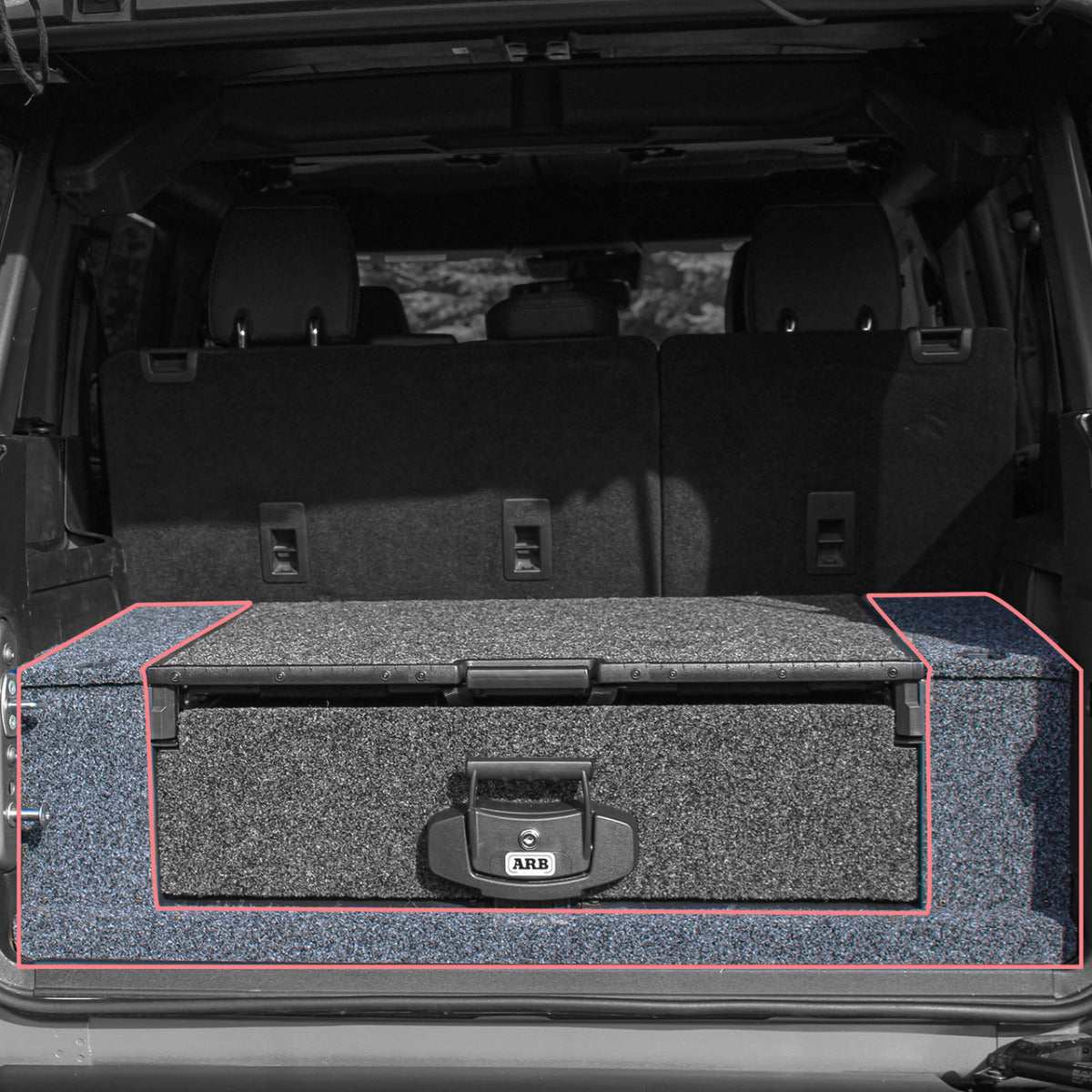 ARB Roller Drawer Fitting and Installation Kit For 2021-2024 Ford Bronco (BRONFKIK); Requires ARB Outback Solutions Roller Drawer # RDRF790