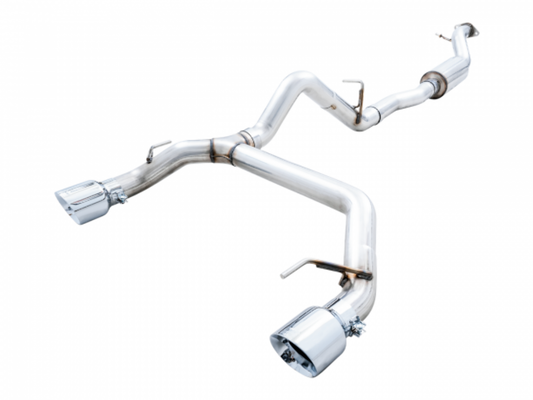 AWE Tuning 3015-32456 Fits 2021-2023 Ford Bronco 0FG 3" Catback Exhaust with BashGuard