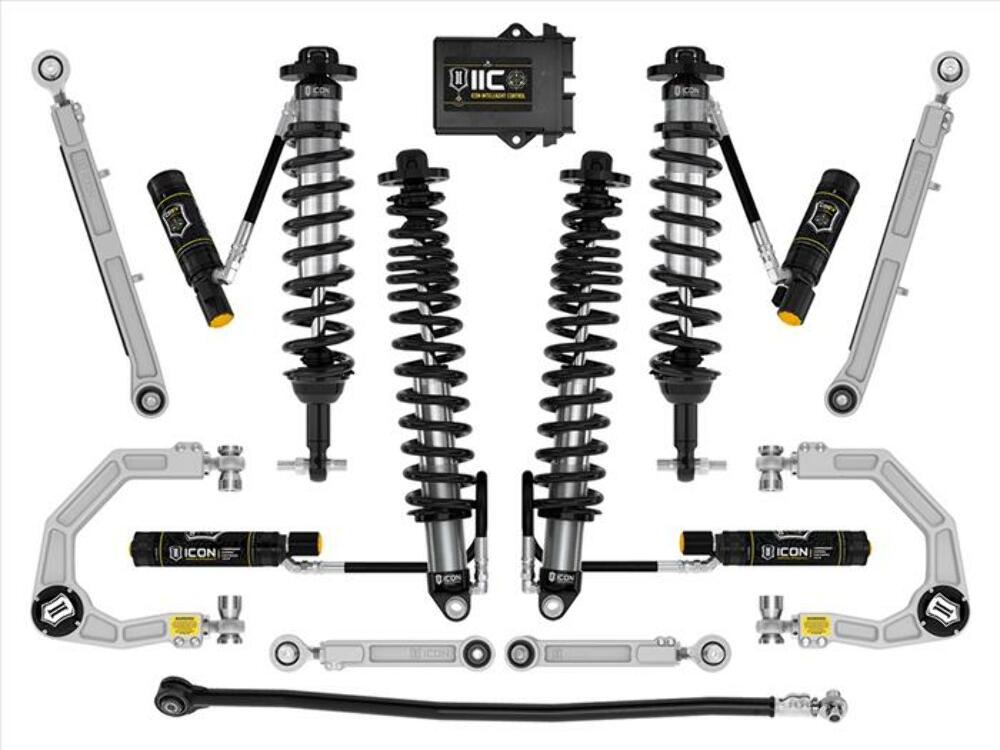 ICON K40008 3-4" Lift Stage 8 Suspension System Billet Fits 2021-2024 Ford Bronco