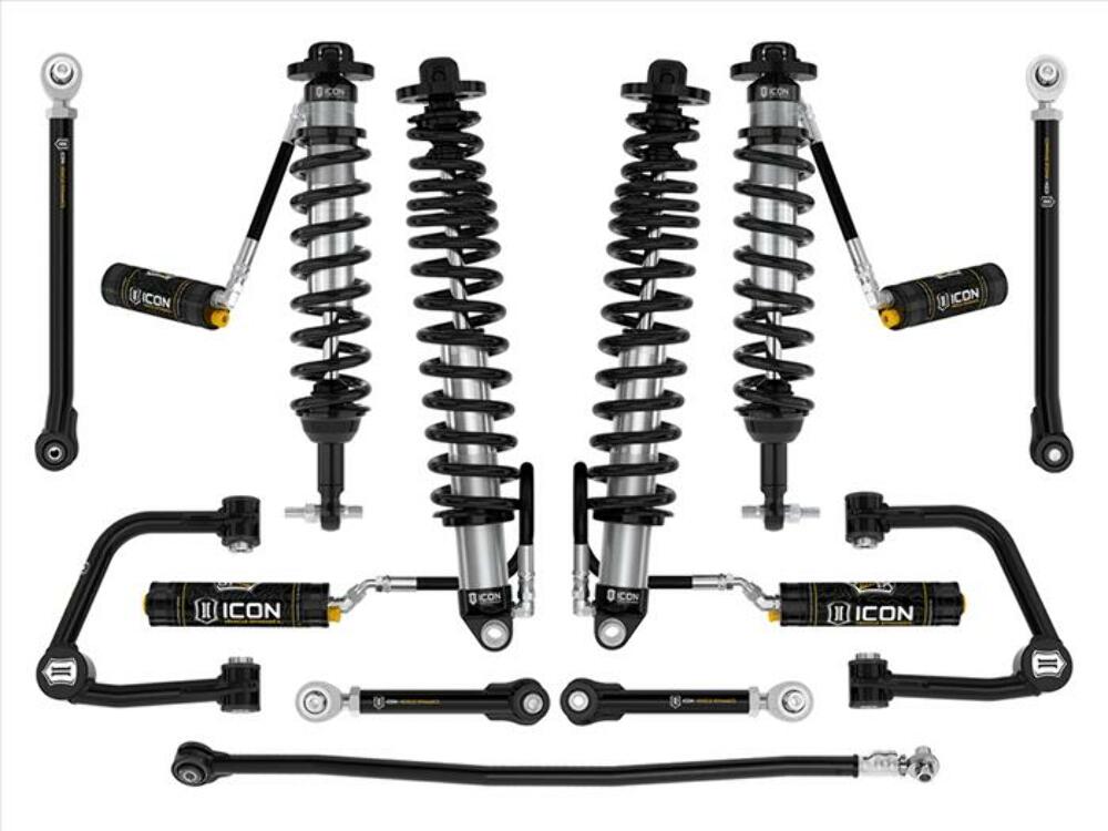 ICON K40017T 2-3" Lift Stage 7 Suspension System Billet Fits 2021-2024 Ford Bronco Sasquatch