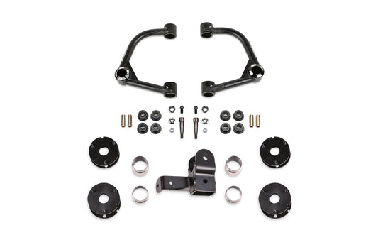 FabTech FTS22343 4″ Uniball Uca Lift Kit Front and Rear Shock Spacers Fits 2021 - 2023 Ford Bronco