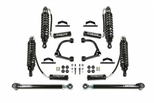 Fabtech K2385DL Fits 2021-2024 Ford Bronco 4" Uniball UCA Lift Kit - Front Dirt Logic 2.5 Resi Coilovers & Rear Dirt Logic Resi Coilovers